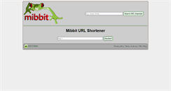 Desktop Screenshot of miburl.com